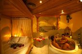 Bagno ai petali di rosa 2 persone